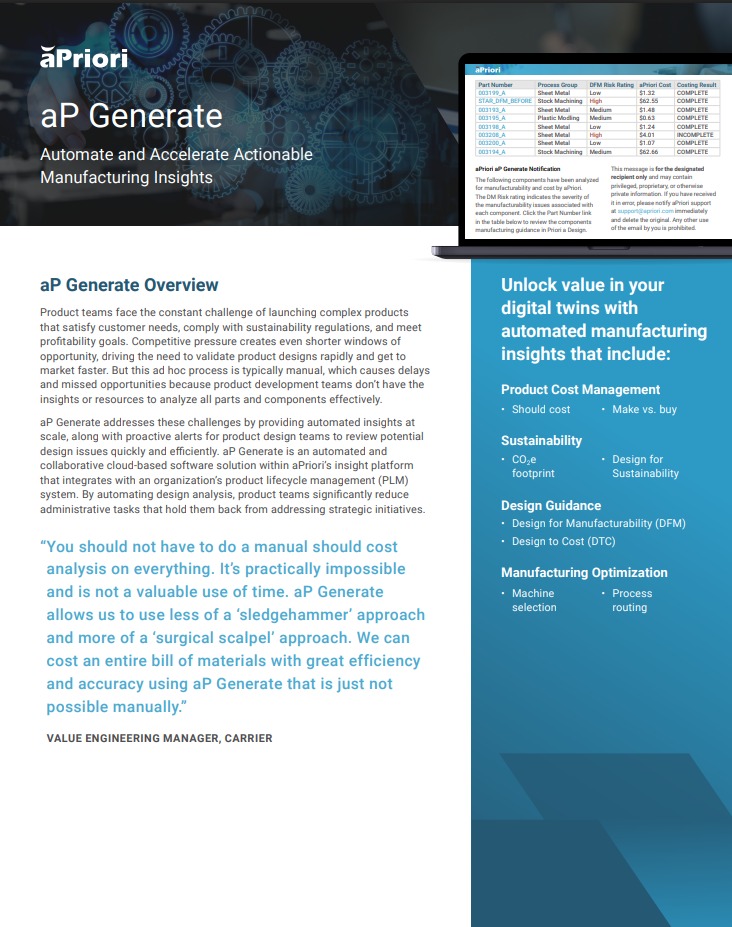 aP Generate Flyer