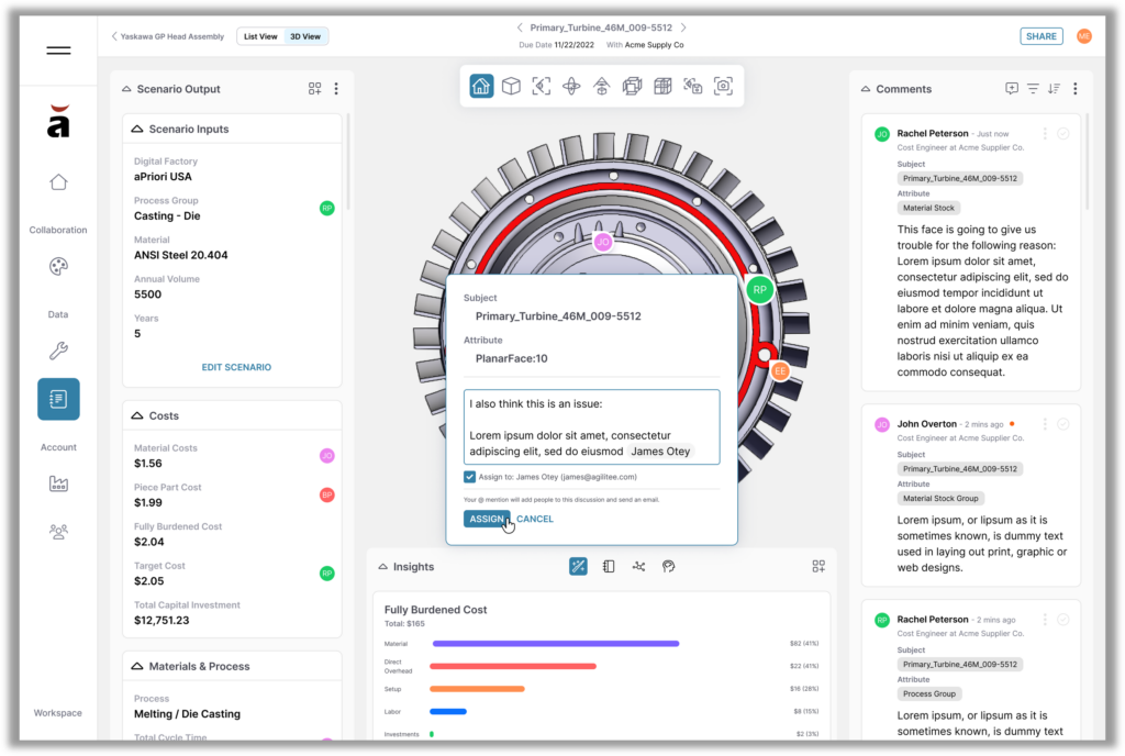aP Workspace Collaboration