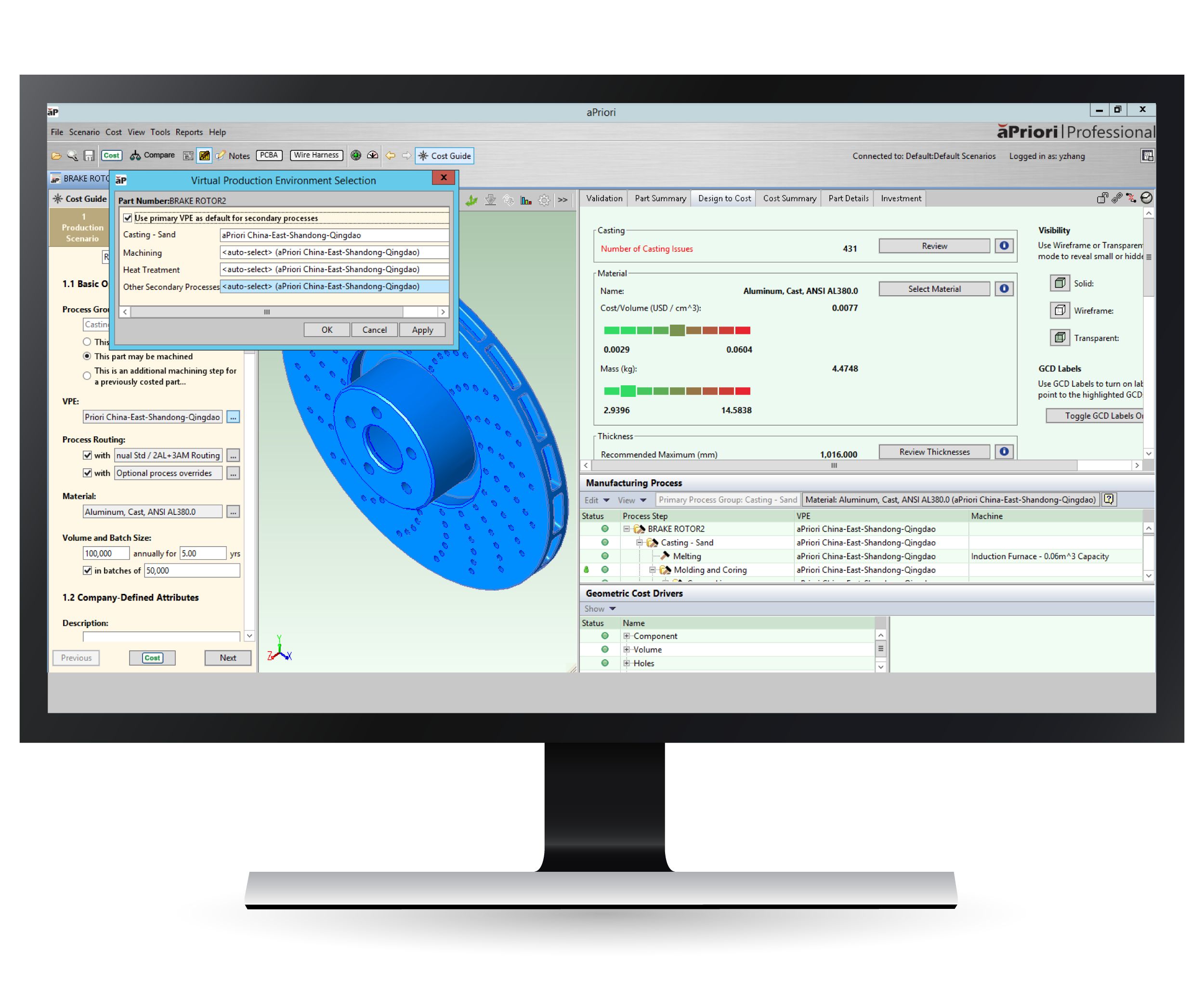 How aPriori Professional works 2