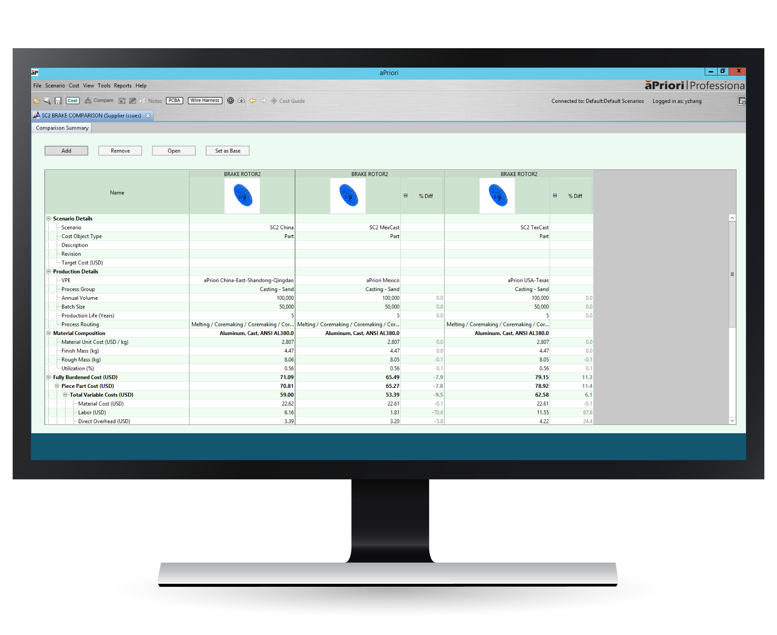 How aPriori Professional works 4